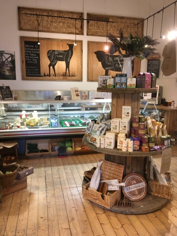 Farm Shop & Cafe - Rothiemurchus - Rothiemurchus Farm Shop near Aviemore